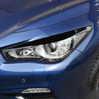 Car ABS Light Eyebrow For Infiniti Q50 2014-2019
