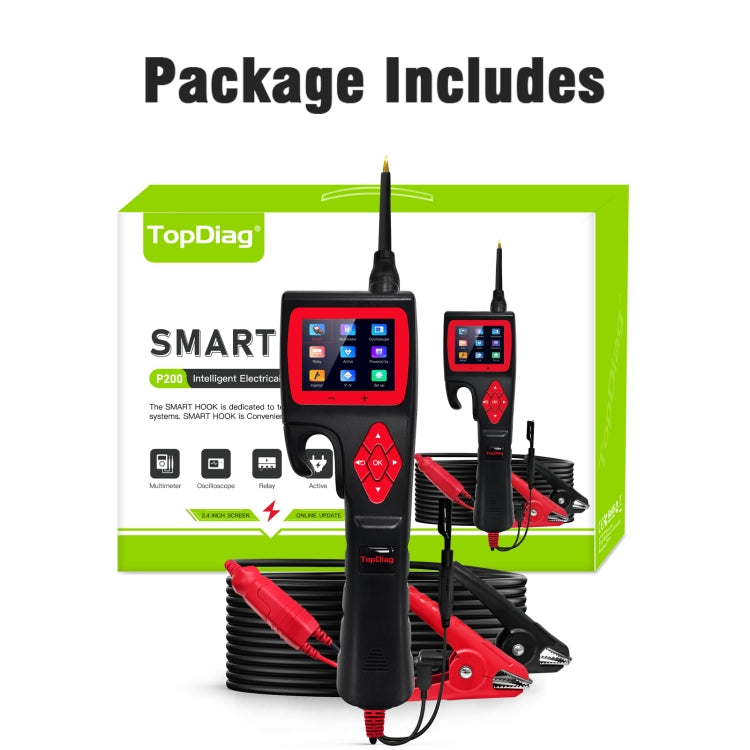 Car Circuit Intelligent Analyzer Diagnostic Instrument, TopDiag P200