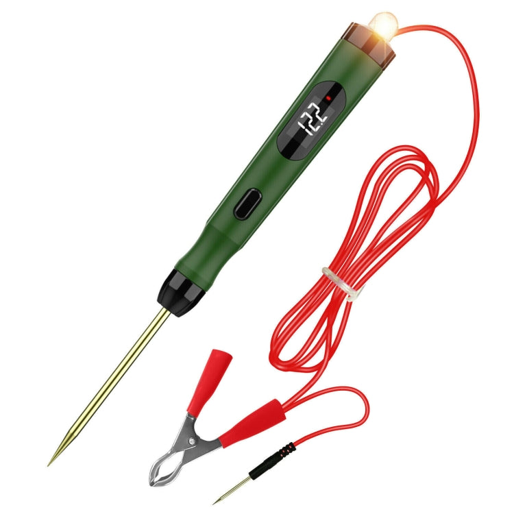 Car Digital Display Positive Load Voltage Measuring Instrument with Light, TopDiag P50