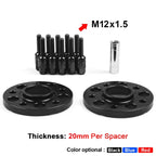 For Mercedes-Benz 20mm Car Modified Wheel Hub Flange Center Wheel Spacer with M12x1.5 Screws — 20mm