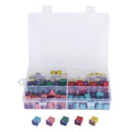 Car Inline Blade Fuse Holder Set, 100 in 1