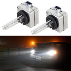 1 Pair D8S 6000K DC12V 35W Car HID Xenon Bulb Kit Headlight