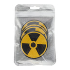 4 in 1 Car Wheel Hub Decorative Sticker, Diameter: 5.8cm