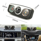 LC-3 3 in 1 Multifunctional Car Compass & Compass Ball & Thermometer