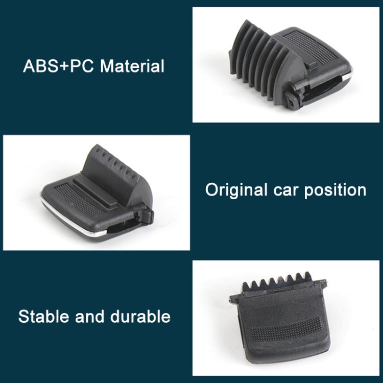Left-Drive Car Left and Right Air Conditioning Air Outlet Paddle, For Mitsubishi ASX JINXUAN