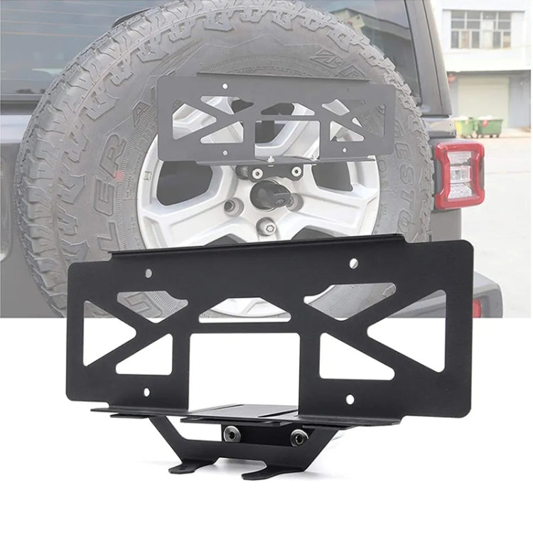 Car Modified Tire License Plate Frame Mounting Bracket