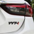 Car WT-i Personalized Aluminum Alloy Decorative Stickers, Size:7.5 x 2cm