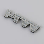 Car WT-i Personalized Aluminum Alloy Decorative Stickers, Size:7.5 x 2cm