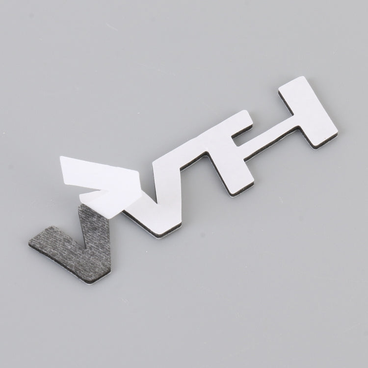 Car WT-i Personalized Aluminum Alloy Decorative Stickers, Size:7.5 x 2cm