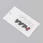 Car WT-i Personalized Aluminum Alloy Decorative Stickers, Size:7.5 x 2cm