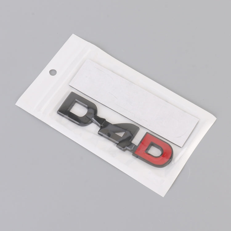 Car D4D Personalized Aluminum Alloy Decorative Stickers, Size:10 x 2.5cm