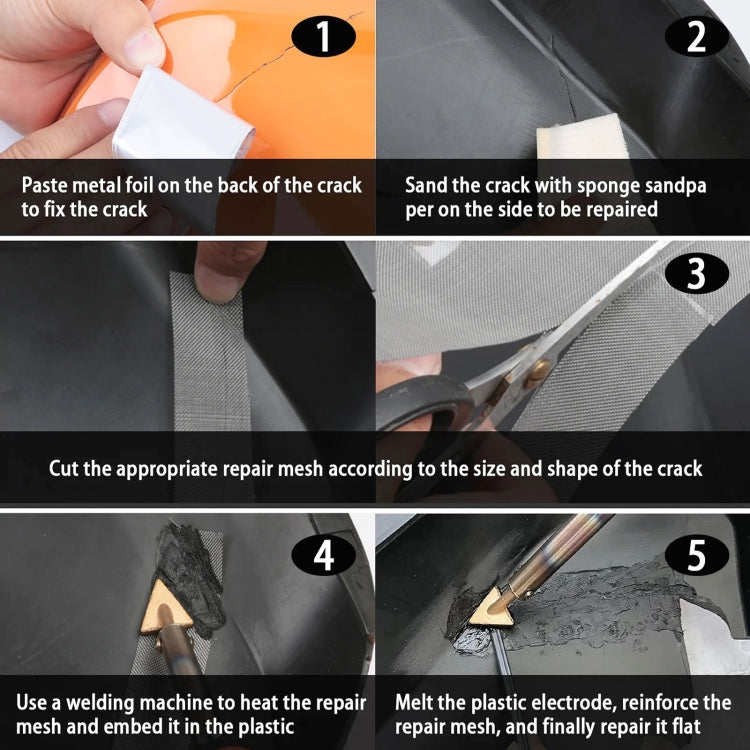 100W Electric Soldering Iron Plastic Welding Machine Car Bumper Repair Plier, EU Plug — view 11