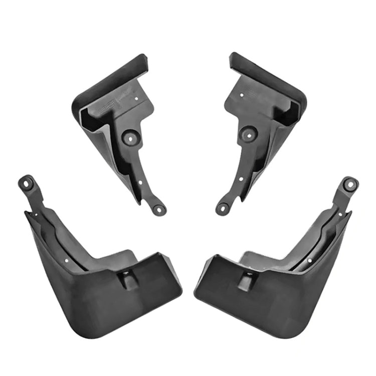 2022 4pcs/Set Car Auto Soft Plastic Splash Flaps Fender Guard with Pedal