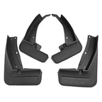 4pcs/Set Car Auto Soft Plastic Splash Flaps Fender Guard, For Volkswagen Tiguan LR-Line 2018-2020