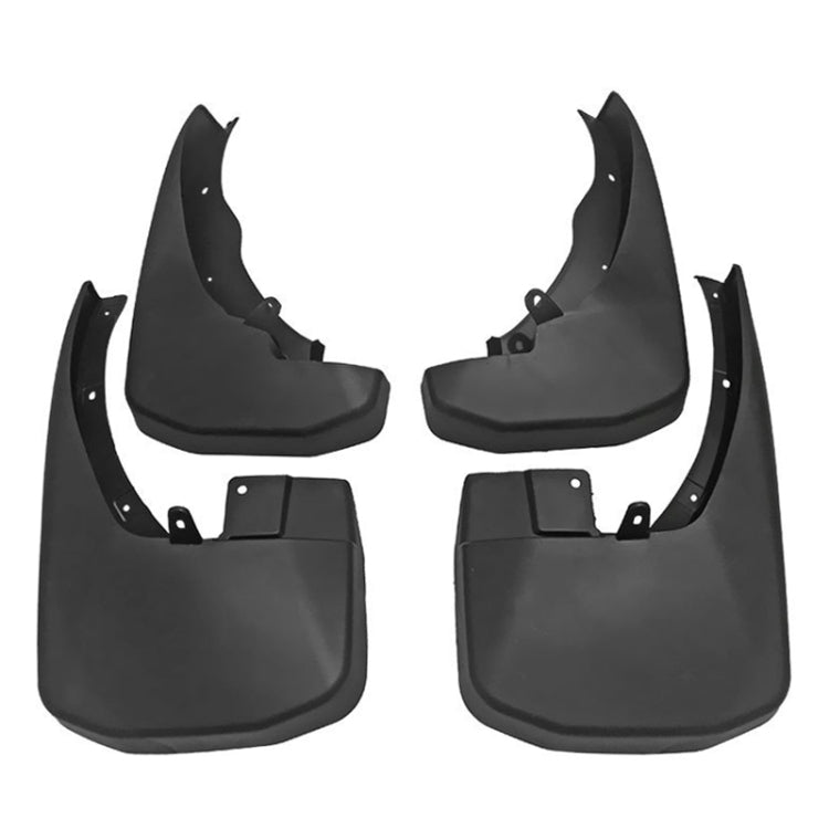 4pcs/Set Car Auto Soft Plastic Splash Flaps Fender Guard, For Nissan Frontier Navarre 2015-2016