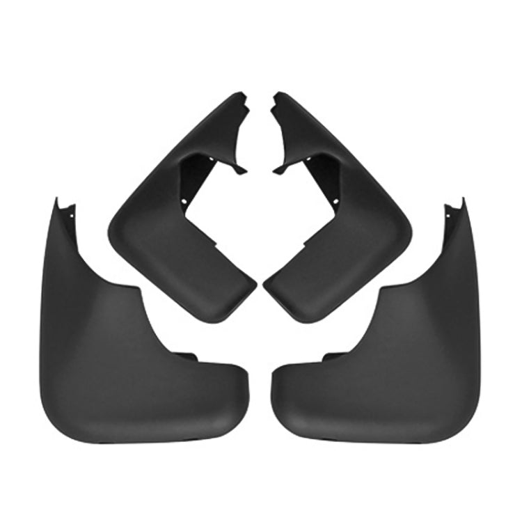 4pcs/Set Car Auto Soft Plastic Splash Flaps Fender Guard, For BMW X5 E53 2002-2007