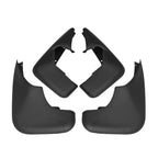 4pcs/Set Car Auto Soft Plastic Splash Flaps Fender Guard, For BMW X5 E53 2002-2007