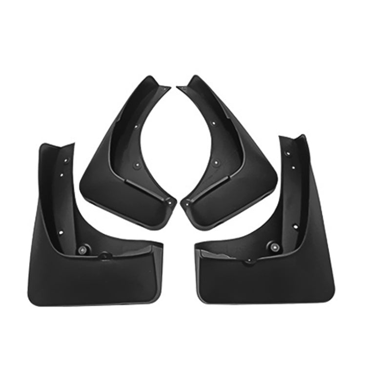 4pcs/Set Car Auto Soft Plastic Splash Flaps Fender Guard, For BMW X6 E71 2009-2017
