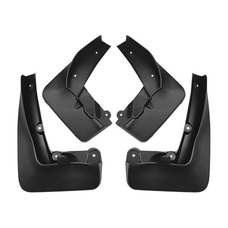 4pcs/Set Car Auto Soft Plastic Splash Flaps Fender Guard, For BMW X1 E84 2010-2015