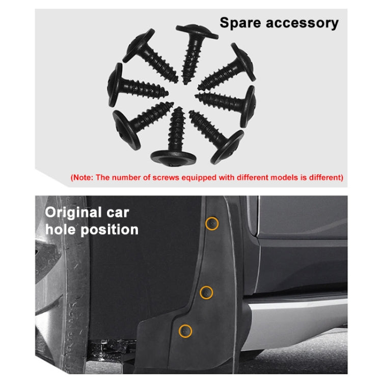 4pcs/Set Car Auto Soft Plastic Splash Flaps Fender Guard, For Audi A3 Hatchback 2017-2020