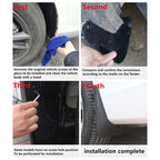 4pcs/Set Car Auto Soft Plastic Splash Flaps Fender Guard, For Audi A3 Hatchback 2017-2020