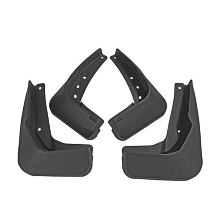 4pcs/Set Car Auto Soft Plastic Splash Flaps Fender Guard, For Audi A3 Sedan 2017-2020