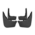 4pcs/Set Car Auto Soft Plastic Splash Flaps Fender Guard, For Mercedes-Benz Smart 2009-2015