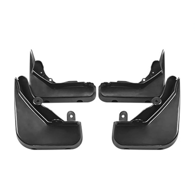 4pcs/Set Car Auto Soft Plastic Splash Flaps Fender Guard, For Mercedes-Benz E-class 2008-2013