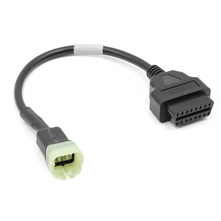 6 Pin to OBDII Female Motorcycle Connector Cable, For Kawasaki