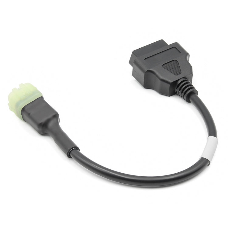 6 Pin to OBDII Female Motorcycle Connector Cable, For Kawasaki