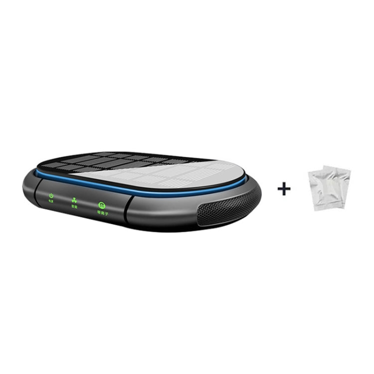 Car Negative Ion Air Purifier with 2 Solid Aromatherapy Sticks