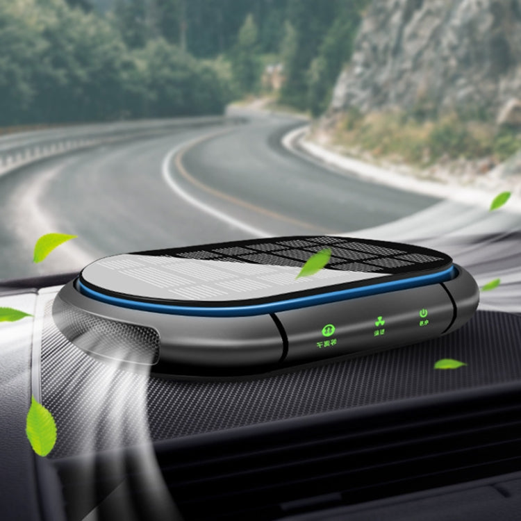Car Negative Ion Air Purifier with 2 Solid Aromatherapy Sticks