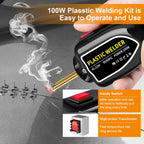Hot Stapler Plastic Welding Machine Car Bumper Repair Kit Plier, EU Plug — view 3