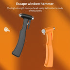 SHUNWEI SD-3502 Car Safety Hammer Emergency Window Breaker & Seat Belt Cutter
