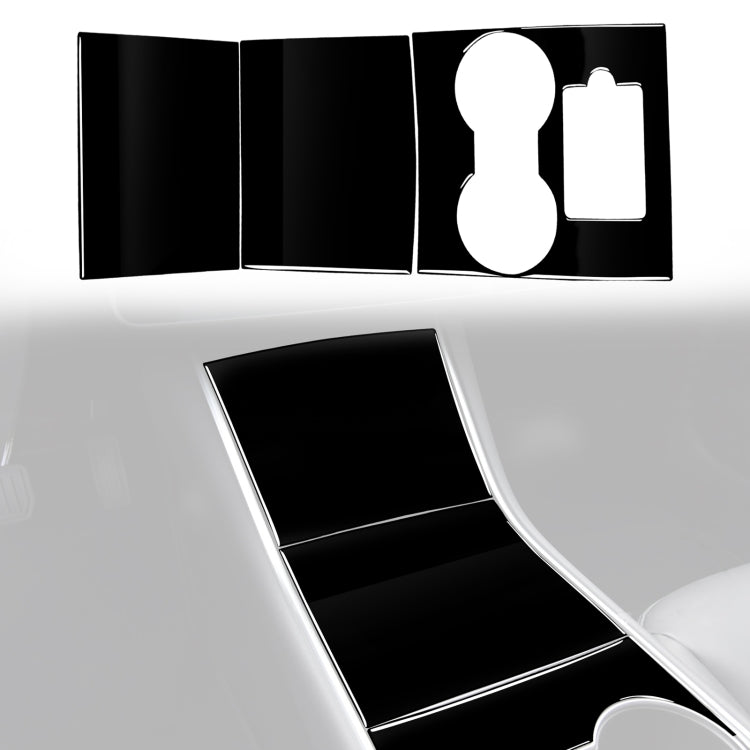 For Tesla Model 3 498 Car Central Control Panel Decorative Sticker, Left and Right Drive Universal