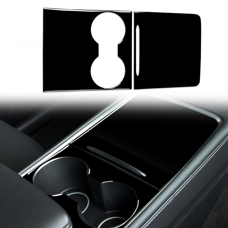 For Tesla Model 3 1105 Car Central Control Panel Decorative Sticker, Left and Right Drive Universal