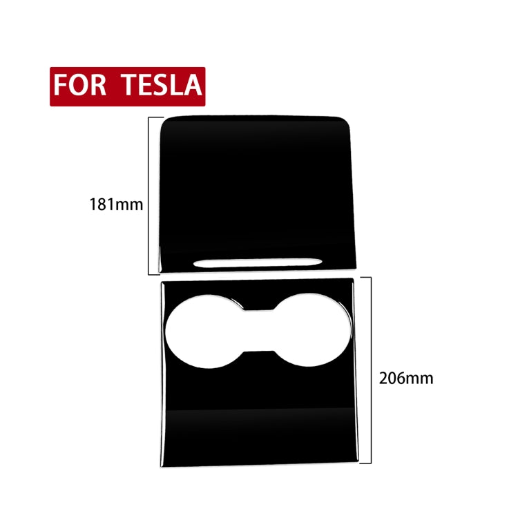 For Tesla Model 3 1105 Car Central Control Panel Decorative Sticker, Left and Right Drive Universal