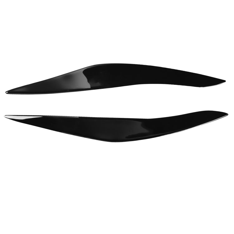 Pair Car Lamp Eyebrow Soft Decorative Sticker for BMW 5 Series F10 2010-2013