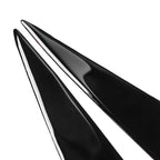 Pair Car Lamp Eyebrow Soft Decorative Sticker for BMW 5 Series F10 2010-2013