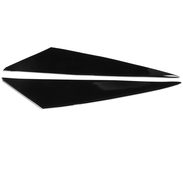Pair Car Lamp Eyebrow Soft Decorative Sticker for BMW X1 E842 2009-2014