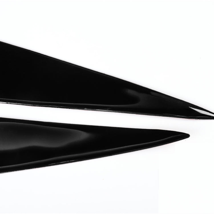 Pair Car Lamp Eyebrow Soft Decorative Sticker for BMW X1 E842 2009-2014