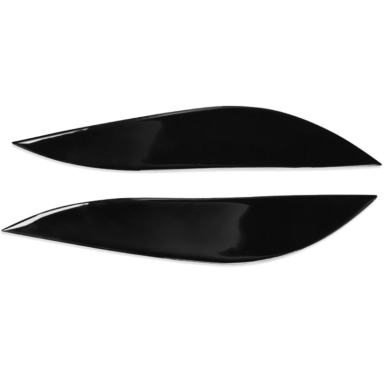 Pair Car Lamp Eyebrow Soft Decorative Sticker for Honda Civic 2001-2003