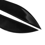 Pair Car Lamp Eyebrow Soft Decorative Sticker for Honda Civic 2001-2003