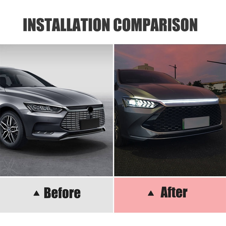 1.2m Car Daytime Running Super Bright Decorative LED Atmosphere Light