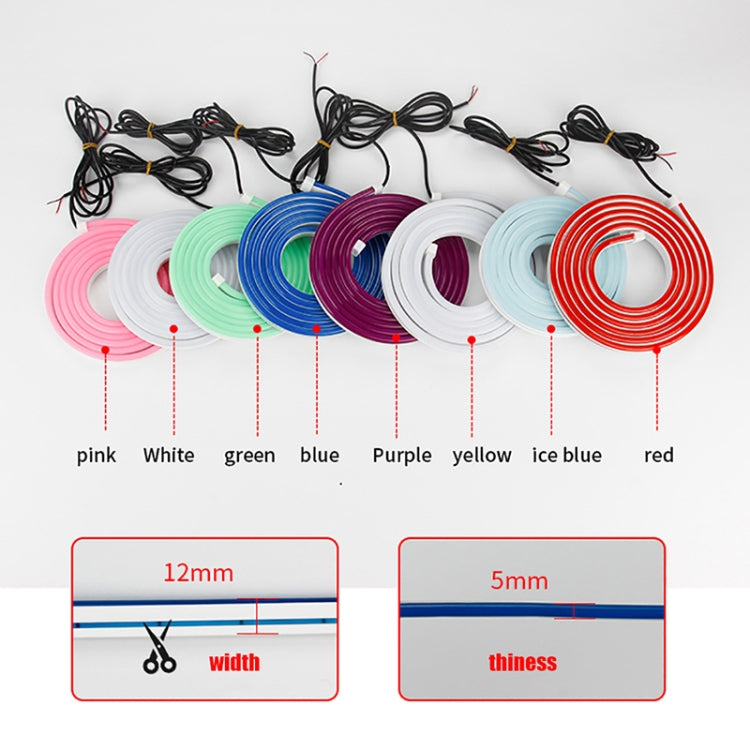 1.5m Car Daytime Running Super Bright Decorative LED Atmosphere Light