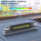 Car Multi-functional Emergency Safety Hammer Temporary Parking Dual Number Plate