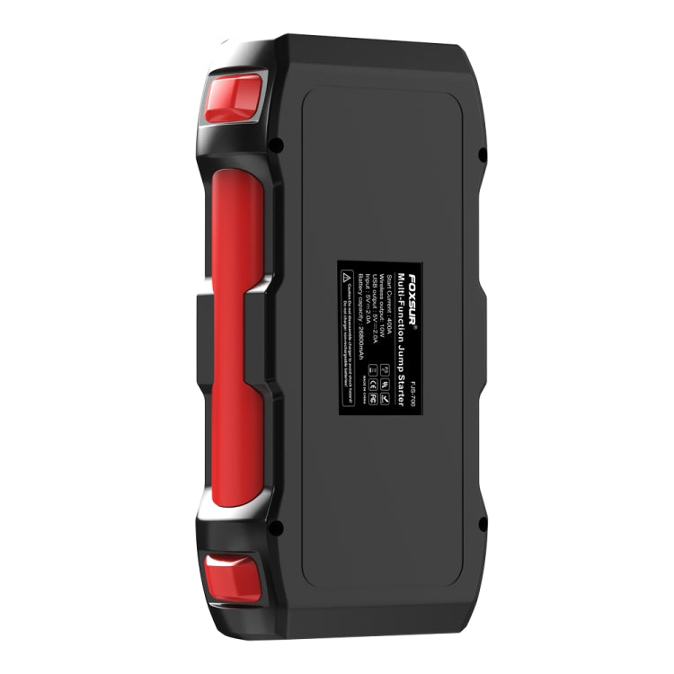 FOXSUR FJS-700 12V Car Multifunctional Wireless Charging Emergency Start Power Supply