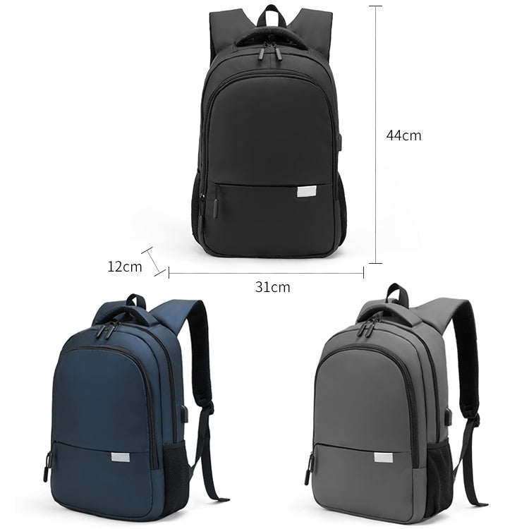 cxs-621 Multifunctional Oxford Laptop Bag Backpack — Grey