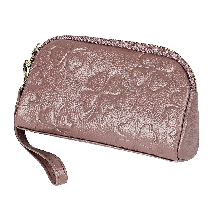 2026 Multifunctional Litchi Texture Women Large Capacity Hand Wallet Shell bag with Card Slots