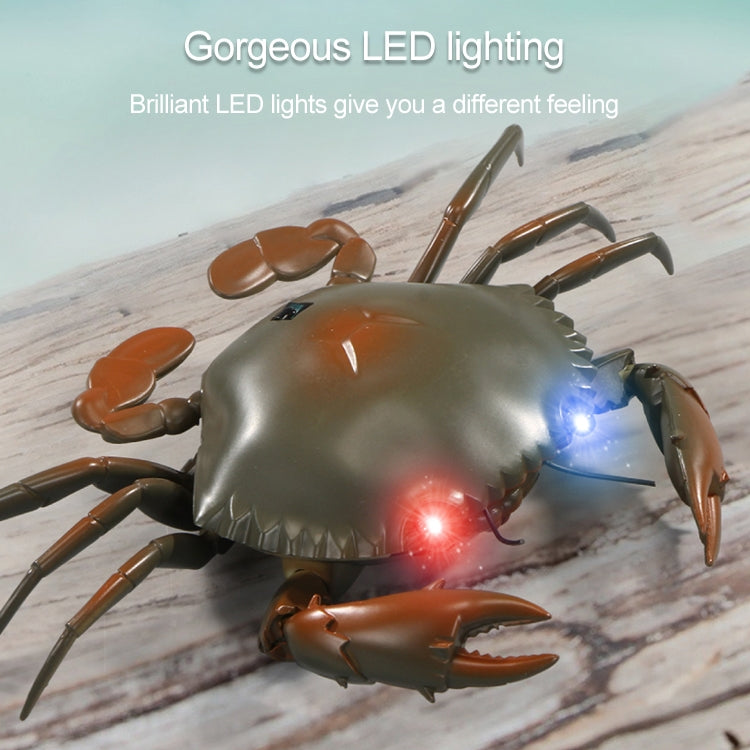 9995 Infrared Sensor Remote Control Simulated Crab Creative Children Electric Tricky Toy Model